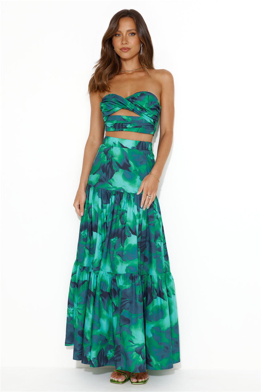 RUNAWAY Ayla Top Calista Green