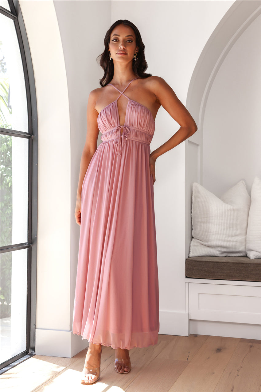 Style Traditions Maxi Dress Blush