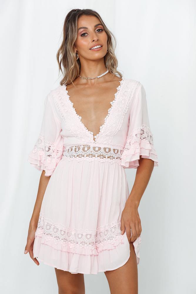 Go Forth Dress Pink